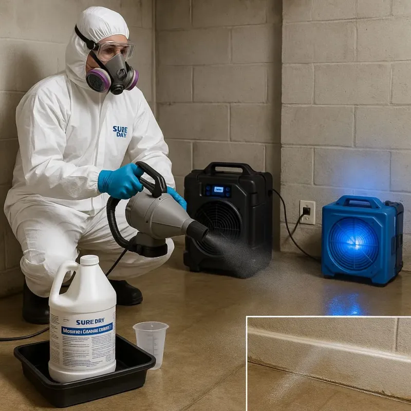 Sanitization and Odor Removal process in West Point, VA